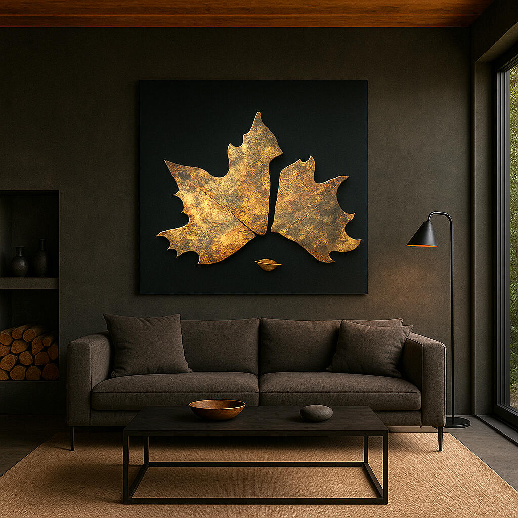 Matteo Angelino MINIMALSLEEK⢠| Concrete Wall Art with 24K Gold Matteo Angelino MINIMALSLEEK⢠| Concrete Wall Art with 24K Gold